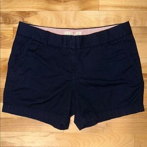 J. Crew Navy Chino Shorts
